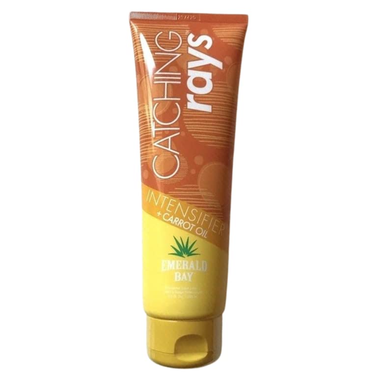 Emerald Bay Catching Rays Tanning Accelerator 250ml, Orange, Non-Tingle, Natural, Deep Skin Tone