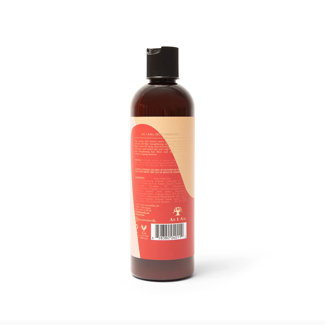 As I Am AS I AM Jamaican Black Castor Oil Shampoo, 355ml