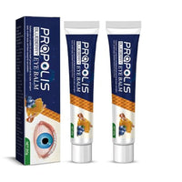 2Pcs Propolis Blueberry Eye Balm, Eye Treatment Cream for Dry Eyes, Moisturizing Cream for Eyelids, Under Eye, Dark Circles, Bags & Puffiness