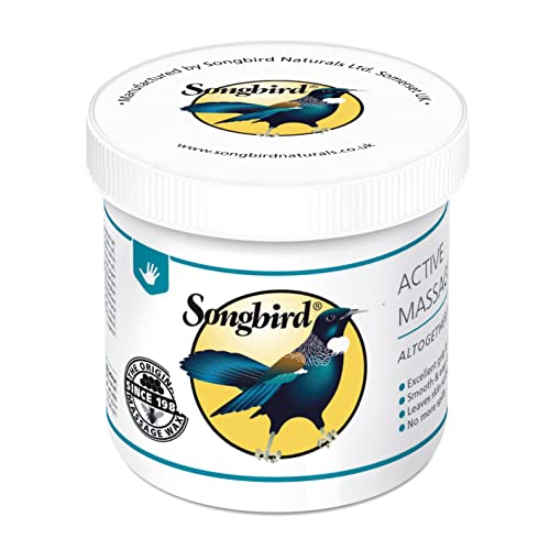 Songbird Naturals Active Massage Wax 550g - Warm & Spicy Scent - Unisex - Adults, Particularly Athletes & Sports Enthusiasts