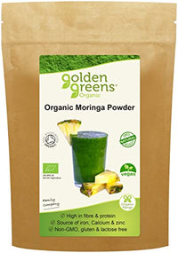 Golden Greens Organic Organic Moringa Powder 200g (Pack of 1)
