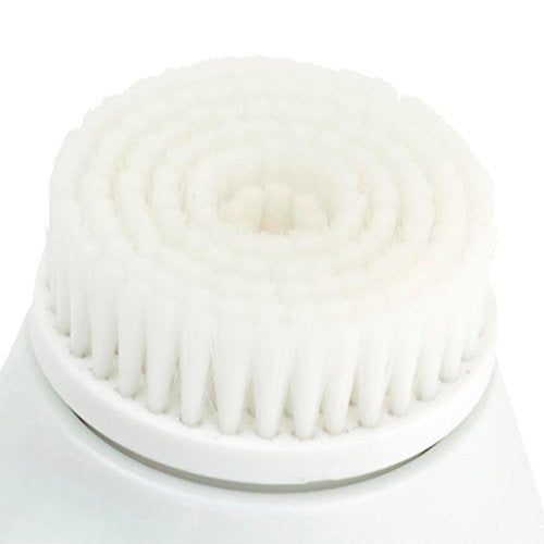 Magnitone London First Step Antibacterial Daily Cleansing Replacement Brush Heads Compatible with First Step Compact Cleansing Brush, Pack of 2