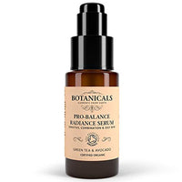 Botanicals Elements From Earth Pro-Balance Radiance Facial Serum - Age Defying, Brightening Repair Formula to Help Prevent Premature Ageing in Sensitive, Oily or Combination Skin, Organic Green Tea & Avocado (30ml)