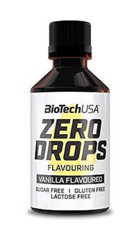 BioTechUSA Zero Drops, Vanilla, 65 g
