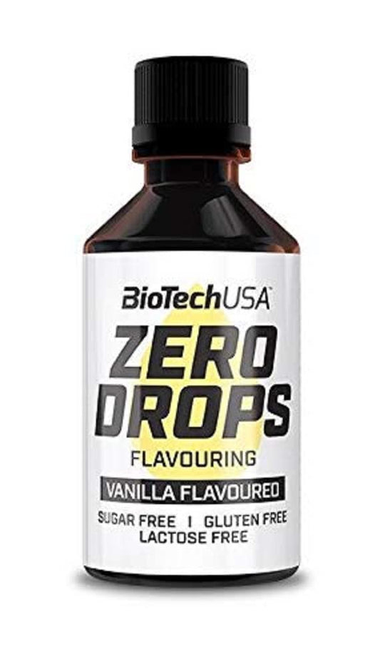BioTechUSA Zero Drops, Vanilla, 65 g