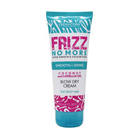 Creightons Frizz No More Smooth & Shine Blow Dry Cream (100ml) - Conditioning Formula which Reduces Frizz Leaving Hair Silky Soft & Smooth & Adds Glossy Shine. Colour Kind Formula, Clear White