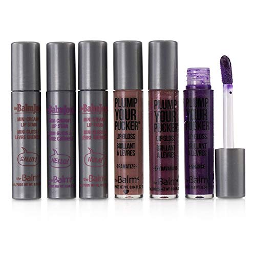 Lips by theBalm Cosmetics Plump Your Pucker & TheBalmJour Mini Lip Box Set Vol. 1
