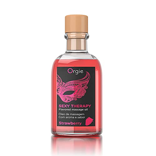 Orgie Lips Massage Kit - Strawberry