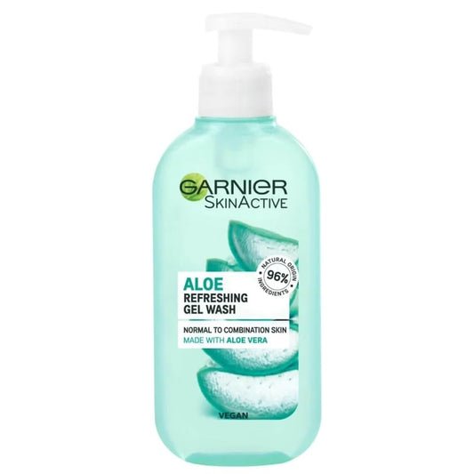 Garnier Hyaluronic Aloe Gel Wash 200ml: Refreshing Hydration for Your Skin