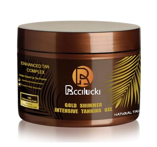 Natural Tanning Cream with Carrot Oil & Coconut – Hydrating Water-Resistant Lotion for Beach & Tanning Beds | Vegan & Cruelty-Free Bronze Enhancer (150ml)