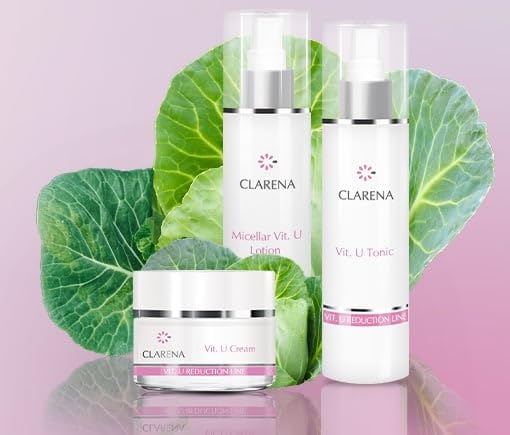 Clarena Vitamin U Cream for Sensitive Couperose and Rosacea Skin 50ml