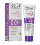 Spf 100,Factor 100 Sun Cream,SPF 100 Sunscreen for Face & Body,Ultra Light UV Protetion Face Sunscreen,Broad Spectrum UVA/UVB, Water Resistant 80 Minutes, Non-Greasy, Fragrance-Free 80ml