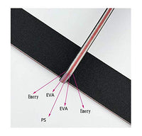 10Pcs Professional Washable Thick Nail Files Emery Board 60/60 Grit Black Nail Art Care Sanding Buffer Buffing Manicure Pedicure Tool