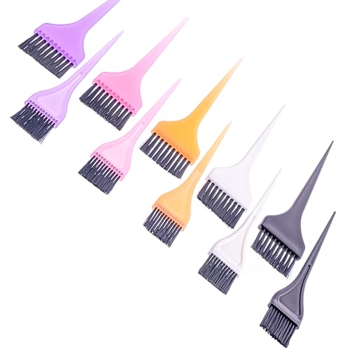 CoolBlades Professional Large White Hair Tint Brush - Ergonomic Handle, Nylon Bristles for Even Colour Distribution - Ideal for Salon & Home Use