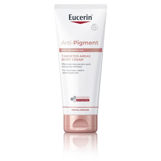 Eucerin Anti Pigment Skin Tone Perfecting Targeted Areas Body Cream for Dark Spot reduction and Soft Skin,200ml