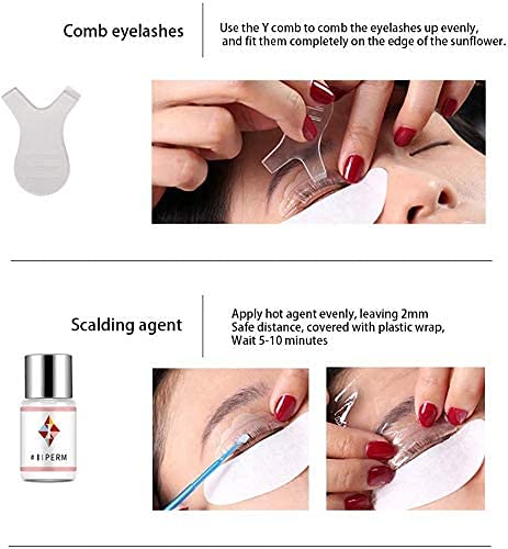 Beauty+ Eyelash Perming Kit, Eyelash Lifting Kit Salon System Eye Lash Lift Kit Long Lasting Eyelash Perm Kit Up to 3 Months, Eyelash Treatment for Curling and Lifting Lashes