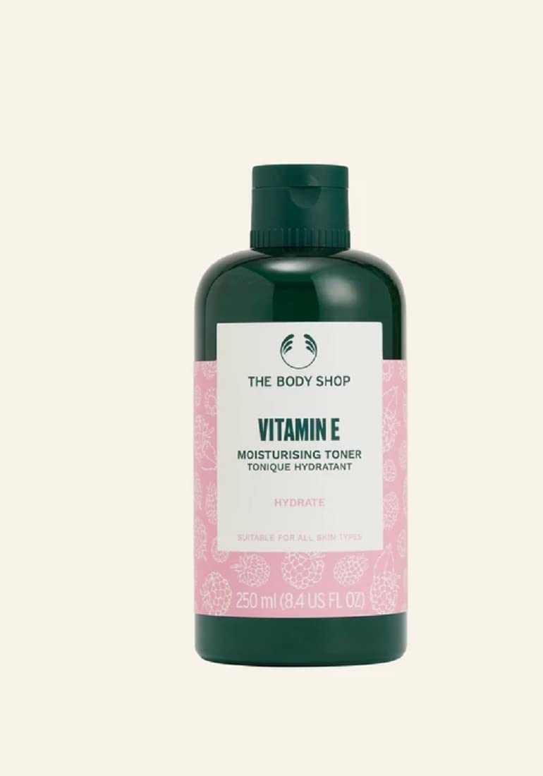 The Body Shop Vitamin E Hydrating Toner 250ml Gentle Wash 125ml Set moisturising