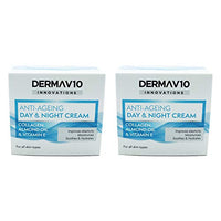 Derma V10 Anti-Ageing Day & Night Cream - Pack of 2