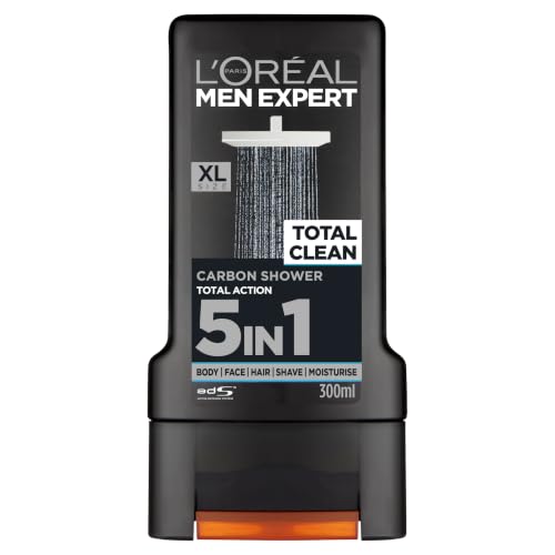 L’Oréal Paris men expert L'Oreal Men Expert Total Clean Shower Gel, 300ml, Packaging may vary