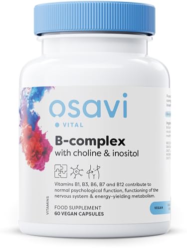 Osavi B-Complex with Choline & Inositol - 60 Vegan caps