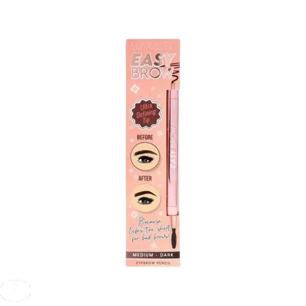 Sunkissed SUNKISSED Easy Brows Ultra Defining Tip Medium-Dark Eyebrow Pencil