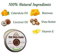OOMEO Cat Skin Balm - Moisturising, Unscented, Lick-safe - 100% natural - As good as any cream