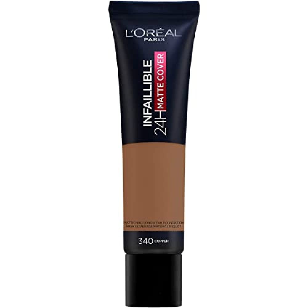 L'Oreal Infaillible 24h Matte Cover - Foundation n. 340 Cuivre
