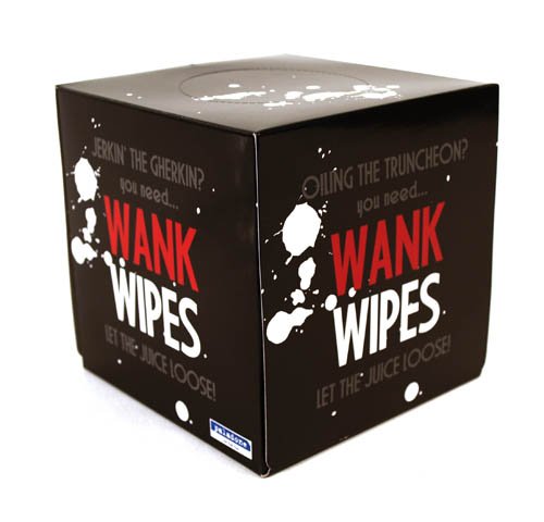 Diabolical Wank Wipes - Man Size