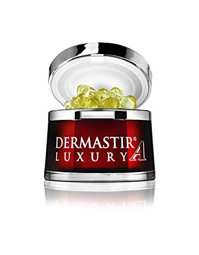 Dermastir Retinol Serum Twisters - Anti-Wrinkle & Anti-Aging Treatment - Visibly Reduces Fine Lines & Wrinkles - Overnight Skincare Made in France - 50 Capsules