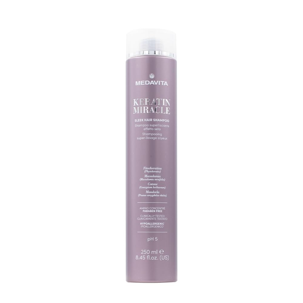 Medavita Keratin Miracle Sleek Hair Shampoo 250ml