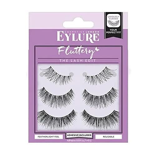 Eylure EYLURE THE LASH EDIT FLUTTERY 3 PACK