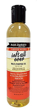 Aunt Jackie's Aunti Jackie's Soft All Over Multi Purpose Oil 8 oz