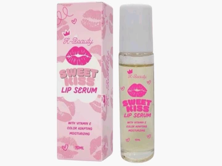 K-Beauty Sweet Kiss Lip Serum, with Vitamin E, Colour Adapting, Moisturising, 10ml