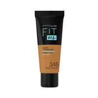 Maybelline Fit Me Matte + Poreless Foundation - 346 Honey Bronze