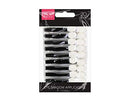 forever beautiful Disposable Sponge Eyeshadow Brushes Set Makeup Eye Shadow Applicator 20 Pack