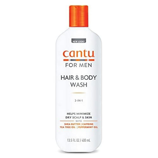 Cantu Mens 3-in-1 Shampoo Conditioner Bodywash 382,7 gram (ML) 13.5 Ounce