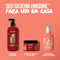 REVLON PROFESSIONAL Uniqone Curly Hair Leave-in Treatment – Multi-Benefit Hair Treatment for Curly Hair, Wavy And Coily Hair, 230 ml