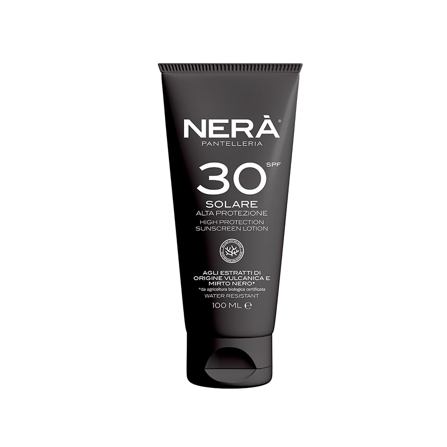 KP Pharma NERA SPF 30 Sunscreen Body Lotion – UVA & UVB Protection, Lightweight, Water-Resistant, Hydrating Formula with Black Myrtle & Volcanic Stone Extracts, Antioxidant-Rich & Dermatologically Tested, 100ml