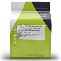 Peak Supps Vitamin K2 500mcg - 180 Tablets | MK-7 | Vegan MK7