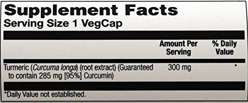 Turmeric Root Extract 300mg Solaray 120 VCaps