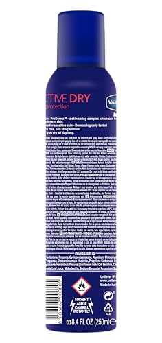 Vaseline Men Active Dry 48h 250ml