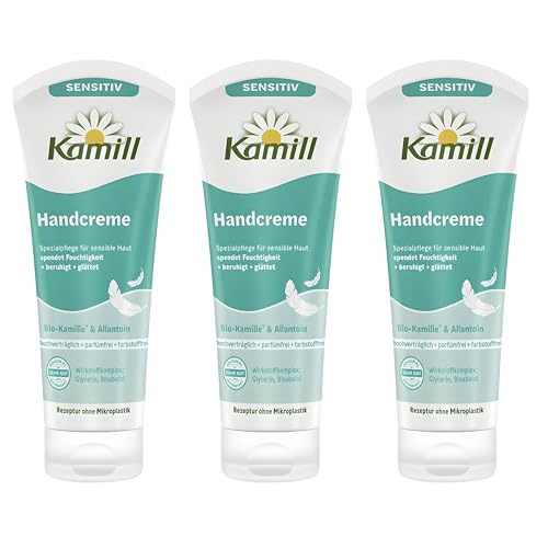Kamill Sensitive Hand & Nail Cream 100ml – Choose Quantity (3x100ml)