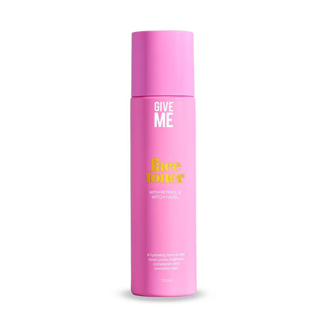 Give Me Witch Hazel Face Toner - Skin Care Toner for Face, Witch Hazel Liquid Hydrating Toner - Contains Retinol & Hyaluronic Acid, Reduces Fine Lines & Wrinkles, Paraben-Free