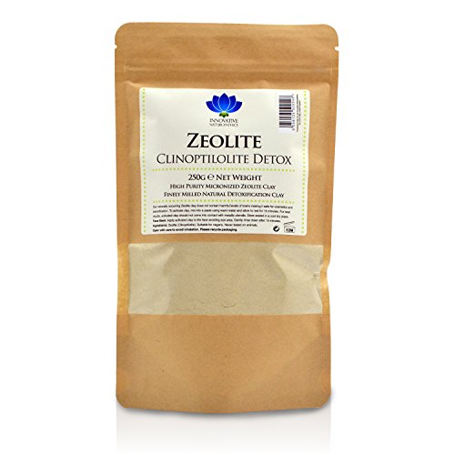 Innovative Naturopathics Zeolite Clay/High Purity Detox Powder / 250g Packet
