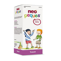 NEO PEQUES | Transit | Children's Syrup | Renews the Intestinal Mucosa and Promotes a Laxative Effect | Regulates Intestinal Transit | Based on Plant Extracts and Medicinal Fungi | 150 ml