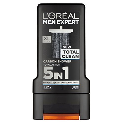 L’Oréal Paris men expert L'Oreal Men Expert Total Clean Shower Gel, 300ml