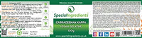 SPECIAL INGREDIENTS Special Ingredients Carrageenan Iota 100g & Carrageenan Kappa 100g Premium Quality