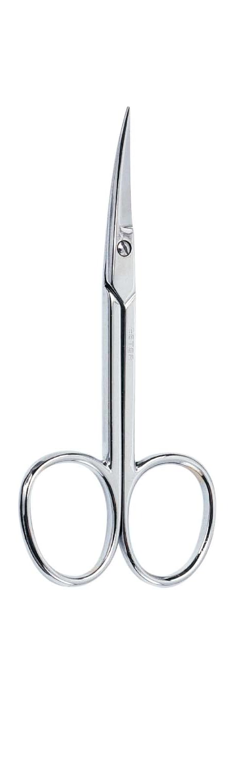 Beter CUTICLE SCISSORS curved chrome plated manicure 1 pc