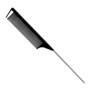 CCLKHY Pin Tail Comb, Rat Tail Combs, Black Carbon Fiber Parting Combs, Anti Static, Teasing Comb for Styling of All Hair Types