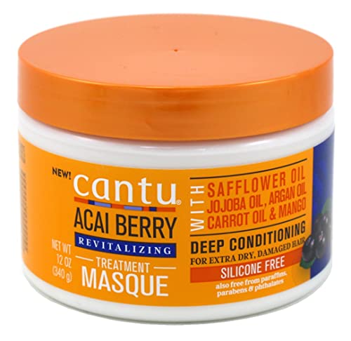 CANTU Cantu Acai Berry Treatment Masque Revitalizing 12 Ounce
